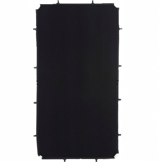 Manfrotto LL LR81202R Tela Rápida Skylite Mediana 110x200cm terciopelo negro